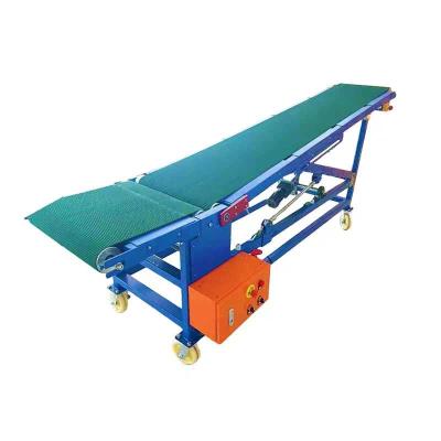 China Structural Durabilities Unloading Telescopic Conveyor Container Truck Loading And Unloading for sale