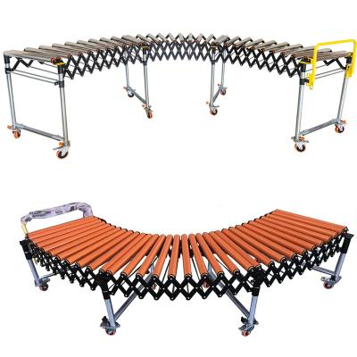 China Sturdy And Durable Steel Conveyor Roller Mobile Gravity Conveyor With No Power for sale