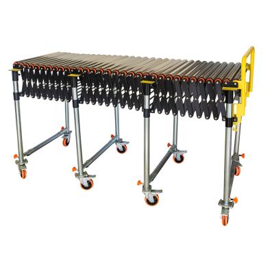 China Heat Resistant Ribbed Belt Drive Conveyor Load 50-100kg/m2 Steel Roller Conveyor for sale