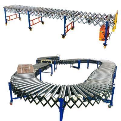 China Sturdy And Durable Power O Belt Drive Flexible Roller Conveyor With Groove Conveyor Roller for sale