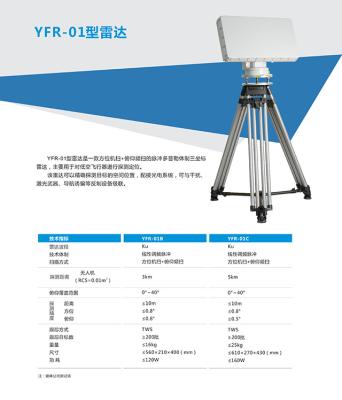 China 5KM Ku Band-Frequenz-Scan-Radar-Küstenflugzeug-Standort-niedrige Höhe zu verkaufen