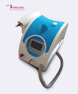 China mini 1064nm 532nm q switch nd yag laser removal tattoo for sale