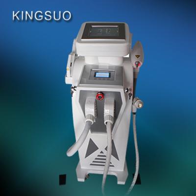 China Multifunctional q switch nd yag laser rf ipl hair removal system for sale