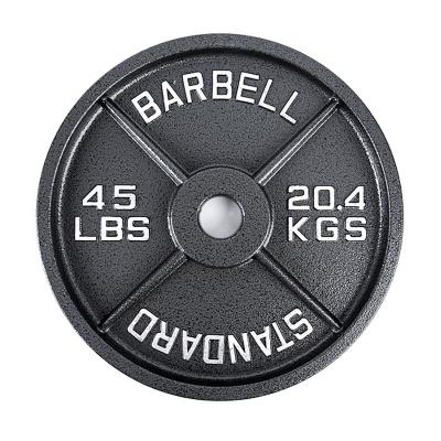 China Convenient/Eco-friendly/Comfortable/Durable Anti-Slip Two Inch TELLUS Grip Strength Training and Bodybuilding Gym Machine Cast Iron Healthy Weight Plate 20kg Competition Bumper Plates for sale