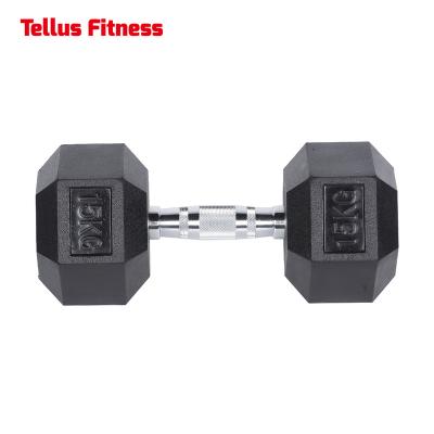 China Eco-friendly/Durable/Safe Custom Weights/Comfortable TELLUS Fitness Gym Dumbbells Dumbbells Wholesale Gym Machines Set Dumbbell for sale