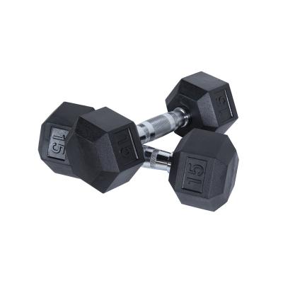 China Eco-Friendly/Durable/Safe/Comfortable TELLUS Custom Plastic Dumbbell Weighs Dumbbels 10kg Cheap Men Rubber Dumbbell Cast Iron Dumbbell Set For Sale for sale