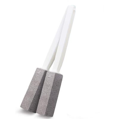 China Stocked Extra Long Handle Pumice Brush Toilet Bowl Cleaner For Kitchen Bath Cleaning for sale