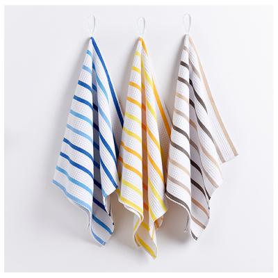 China Cheap hanging QUICK DRY cotton kitchen hand towel from Romania bulk pano de prato for sale