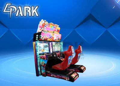 China Double Players Outrun Racing Simulator Arcade Simulator Red Seat indoor video for sale