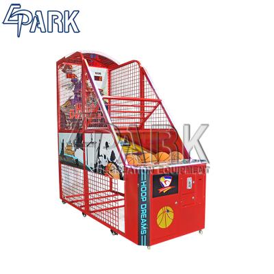 China Hoop Dreams coin pusher sport game arcade basketball machine for sale