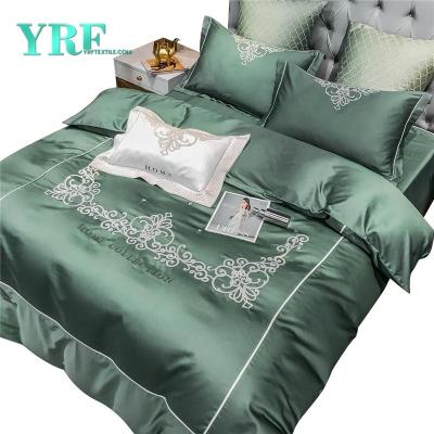 China Chic Style Highest Quality Luxury Nondisposable With LOGO Bedding Set 100% Silk for sale