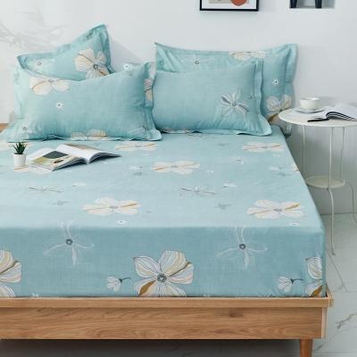 China Fade Soft Fitted Sheet Cotton Luxurious Anti-Static Printed for Queen 4PCS Bedding for sale