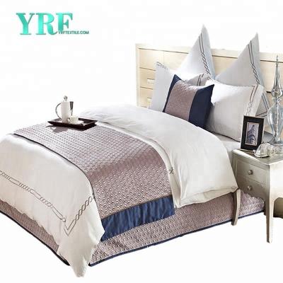 China Wholesale Custom Luxury 100% Cotton 200Tc-1000Tc Hotel Bed Linen From Plain YRF Turkey for sale