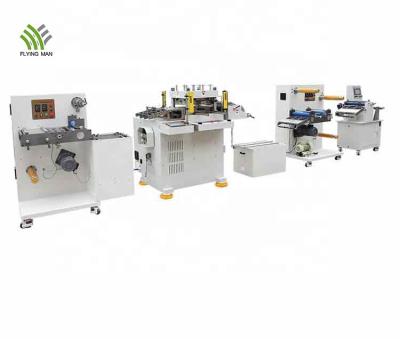 China Garment Shops ENZO-350H Automatic High Speed ​​Vinyl Sticker High Precision Die Cutter Label Die Cutting Line for sale