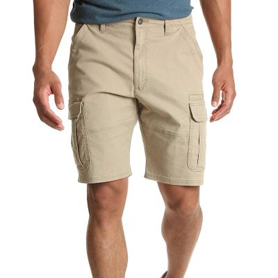 China Anti-Wrinkle Side Pocket Wholesale OEM Clothing Mid Waist Casual Cotton Cargo Shorts With Custom Logo for sale