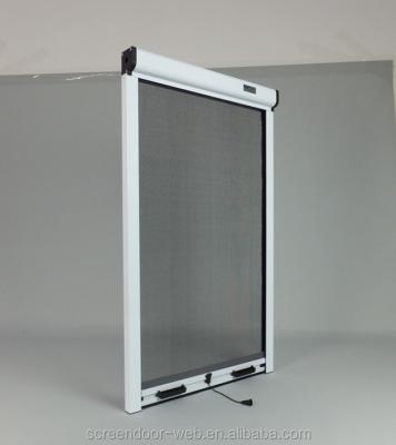 China Anti-insects Dust Proof Screen Mesh Roll Up Fly Green Window for sale