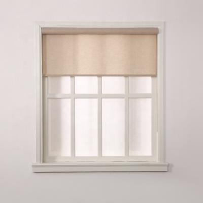 China Modern Transparent Vanilla Roll Window One Way Vision Roller Blind for sale