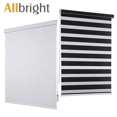 China CLASSIC High Quality Blackout Plain Fabric Window Shade Remote Control Blackout Roller Shade for sale