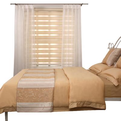 China Modern Double Layer Blinds Day And Night Shades Custom Zebra Blinds Windows for sale