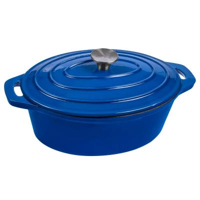 China Sustainable Factory Customized Size Induction Cooking Pot New Design Shallow Roasting Casserole for sale