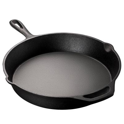 China General use for Vegetable Oil Gas Pan Cast Iron Non Stick Coated Grill and Induction Cooker Frying Pan High Quality Cast Iron Pan for sale