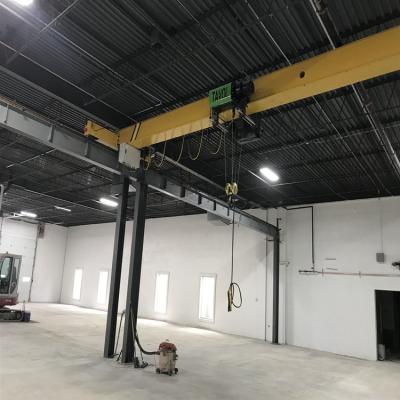 China Bridge crane 1 ton 3 ton 5 ton 10ton 16ton 20ton European electric single girder overhead bridge cranes for sale for sale