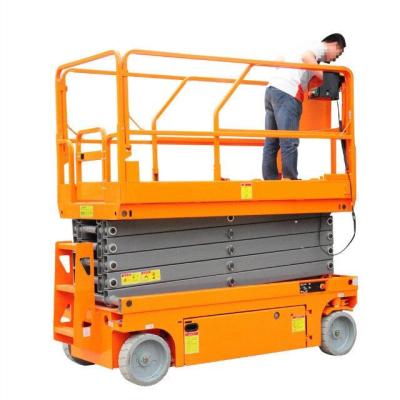 China The electric scissor aerial work aerial work platform high quality automatic battery small the lift table price for sale