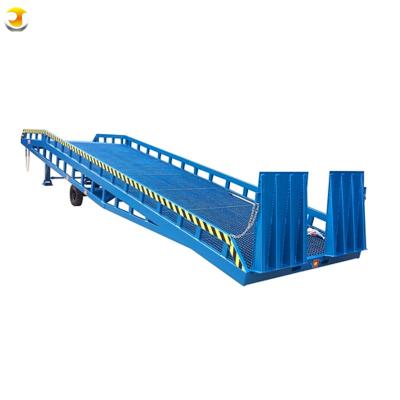 China Easy operation safety convenience 6 ton 8 ton 10 ton 12 ton hydraulic mobile dock ramp on sale for sale