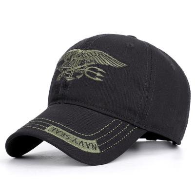 China Hot Selling Navy Seals Baseball Cap Men's COMMON Outdoor Tactical Hat Embroidery Adjustable Dad Hat for sale