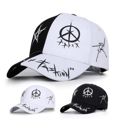 China JOINT High Quality Fashion Graffiti Baseball Cap Spring Women Men Tend Hat Adjustable Unisex Cotton Snapback Hat Hip Hop Outdoor Bone for sale