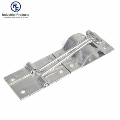 China Locking OEM style hot dipped galvanized steel sheet bolt on latch/HDG trailer latch with hook and key for sale