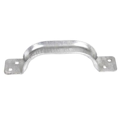 China OEM Style Steel Sheet Steel Bolt On Steel Handle With Zinc Coated Finish For External Door Handle for sale