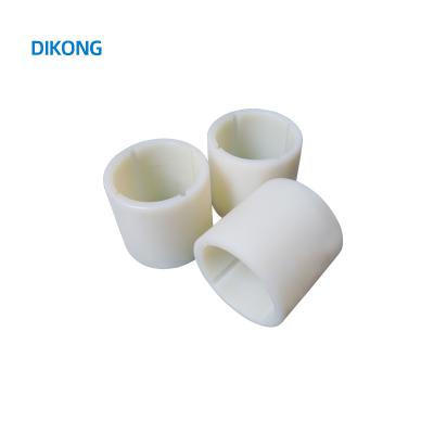 China OEM Thickness Nylon Tube Durable White Color Decoration Low Friction Transparent Cast Extrude Nylon Tubes for sale