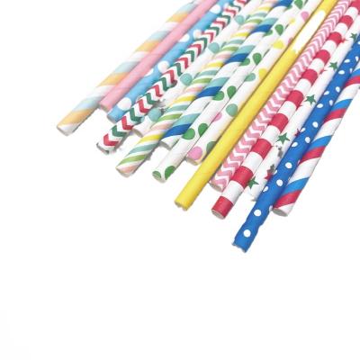 China biodegradable & Hot Sale Disposable Straw Food Grade Paper BPA Straw Wholesale Paper Straw Colorful Drinking Biodegradable Disposable Free for sale