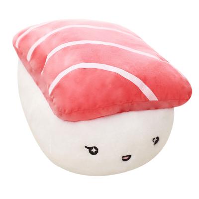 China Game New Arrival Kawaii Pillow Japan Sushi Shape Plush Toys Stuffed Sofa Cushion Creative Simulation Food Soft Doll for sale