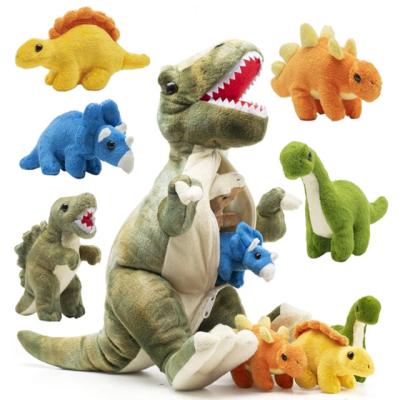 China Custom Plush Game Factory Dragon Toys With Little Dinosaur Baby Stuffed Toys Educational Toys For Children As A Gift for sale