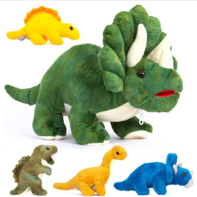 China Game Factory Custom Many Kinds Of Dino Toys Stuffed Toy Big Dragon And Plush Toy With Zipper As Interactive Toys for sale