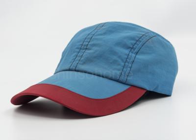 China Waterproof Taslon Plain Outdoor Sports Baseball Caps For Racing / Traveling for sale