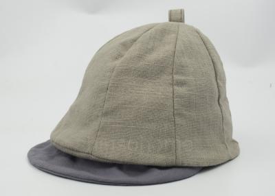 China Adults Linen Peaked Duckbill Hat With Lining / Brim For Men / Women for sale