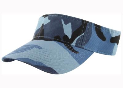 China Fashion Multi-Color Acrylic Sun Cap Visor , Sports Golf Hat Without Crown for sale