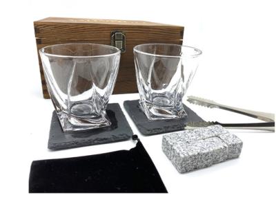 China 2021 stock design classic crystal whiskey glass set for sale