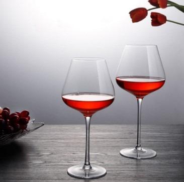 China Tall Wine Glass 700ml Lead Free Crystal Glass Wine Goblet Red Wine Bordeaux Goblet Running Glass for sale