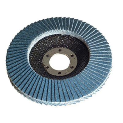 China high quality & Bon Sevrice 6 Inch Fused Aluminum Zirconia Flat Shape Flexible Fin Disc With VSM Sandpaper for sale