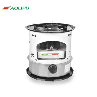 China Water Match Metal Chimney ALP-909 Camping Pressurized Kerosene Cooking And Heating Stove for sale