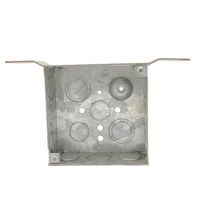 China Latest Galvanized Electrical Box 1.6Mm Silvery 4