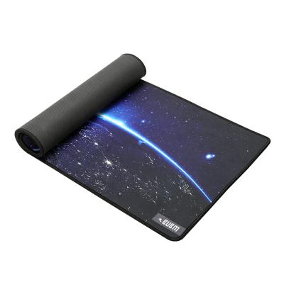 China Full Custom Logo Printed Desktop Gel Keyboard Gamer Extended Sublimation Customized Large Gaming Mouse Pad for sale