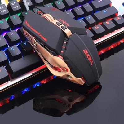 China 8D 3200DPI LED Computer USB Adjustable Wired Optical Mice Wired Professional Gamer Gaming Mouse For Laptop PC for sale