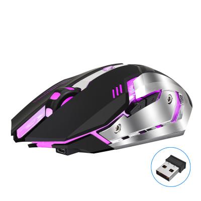 China USB 6D 2.4G LED RGB LED Drivers Wired Rechargeable PC Optical Radio Inalambrico Gaming Mouse for sale