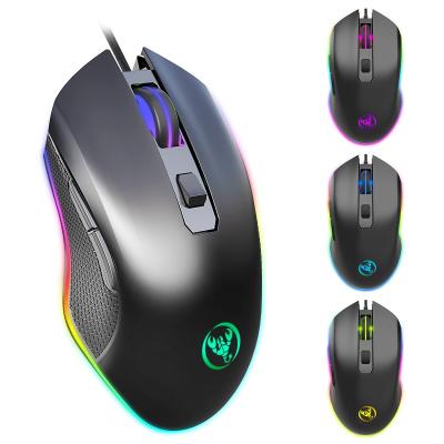 China Custom OEM 6400 DPI RGB LED 6D USB Wired Optical PC Computer Gaming Mouse For Gamer for sale