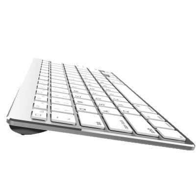 China Wireless 2020 Wireless ergo ergo Wireless IOS Teclado metal alloy computer laptop aluminum keyboard for Apple for sale